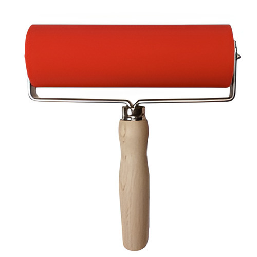 Rubber Roller - Color: Black