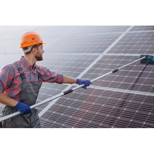 Outdoor Solar Panel Cleaning Services