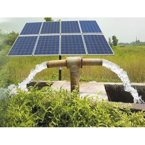 Industrial Solar Water Pump - Color: Blue