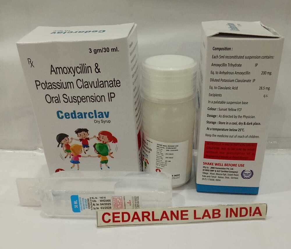 CEDARCLAV DRY SYRUP
