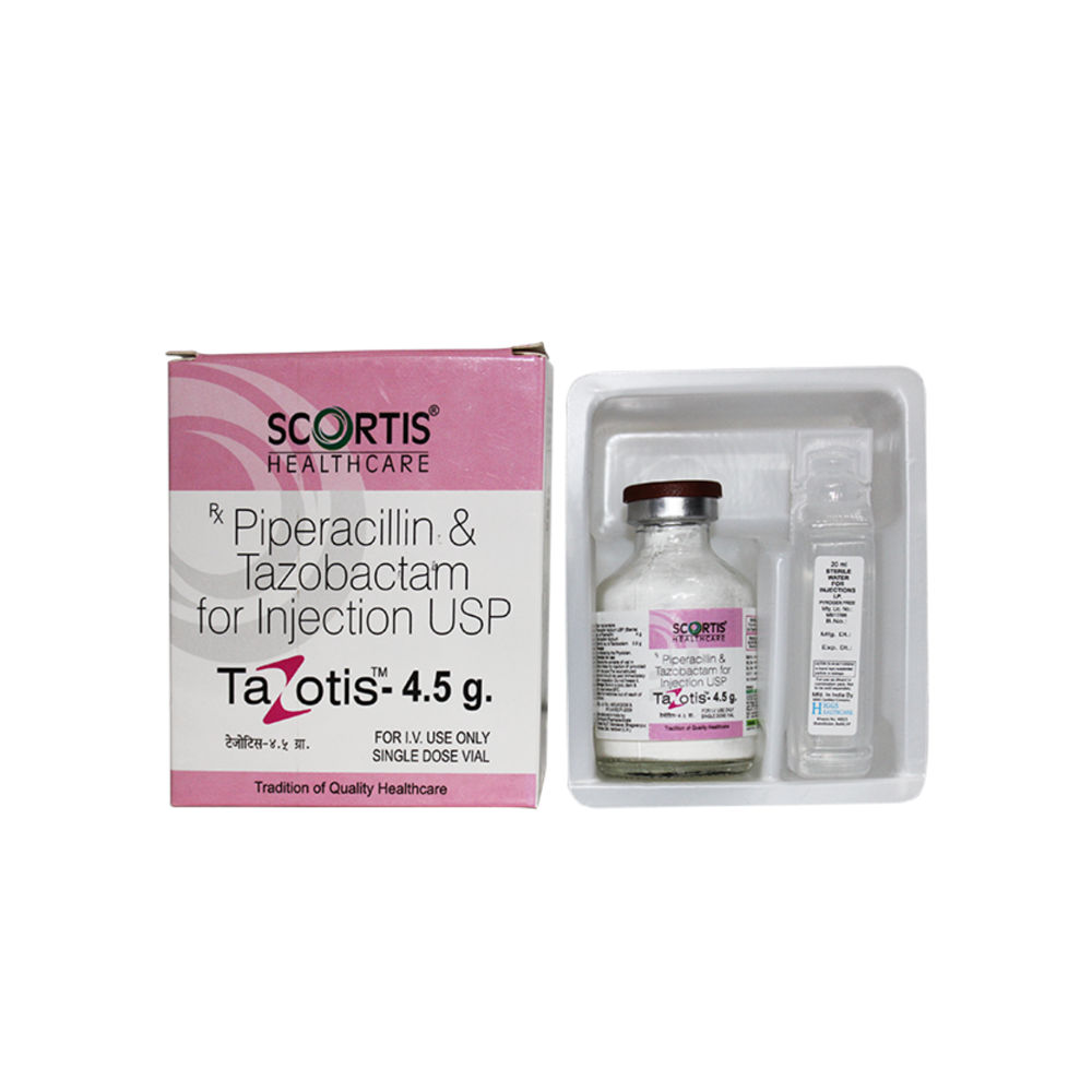 Tazotis 4.5G Injection (Piperacillin And Tazobactam For Injection Tazotis 4.5G ) - Physical Form: Liquid