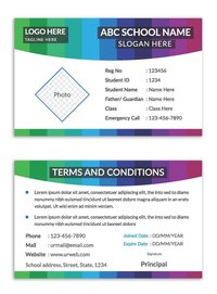 School ID cards