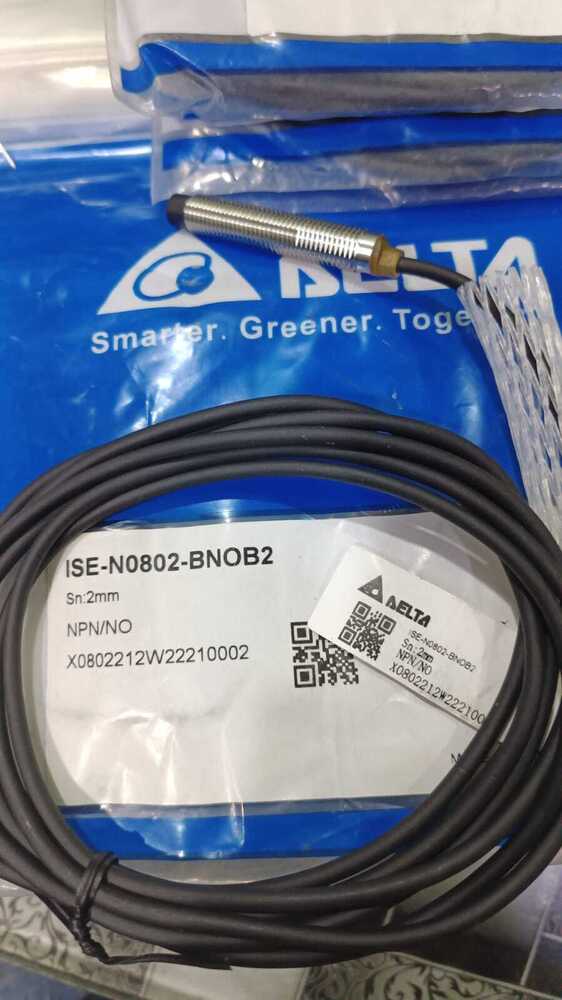 DELTA PROXIMITY SENSOR, 8MM DIA, SD 2MM, NPN-NO, ISE-N0802-BNOB2