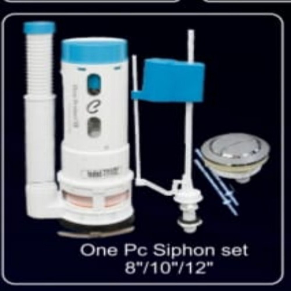 Bathroom Siphon - Color: White