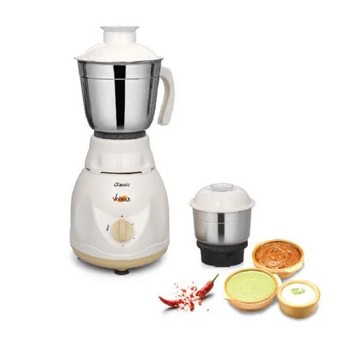 Mixer Grinder - Stainless Steel, 240 Volt, Silver | Powerful Motor, Multi-purpose Blades, 3-speed Control, Overload Protection