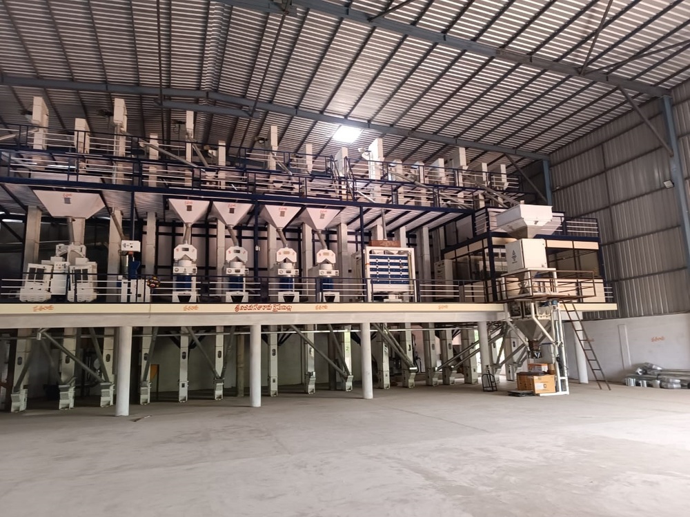 Rice Mill Machinery - 2-12 T/hr Capacity, Mild Steel & Stainless Steel Build | Automatic Operation, Complete Paddy Processing Solution, High-quality Rice Production