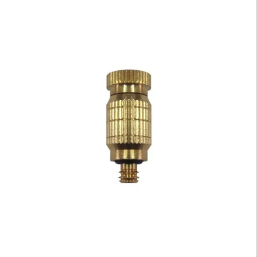 High Pressure Golden Brass Mist Nozzle - Diameter: Orifice Diameter	0.3 Mm Millimeter (Mm)