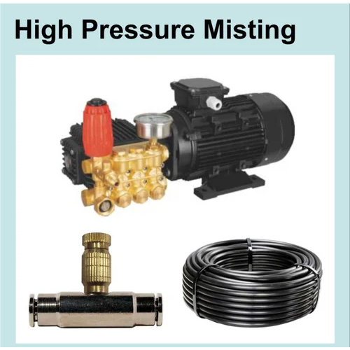 5 Lph High Pressure Fogging System - Base Material: Brass