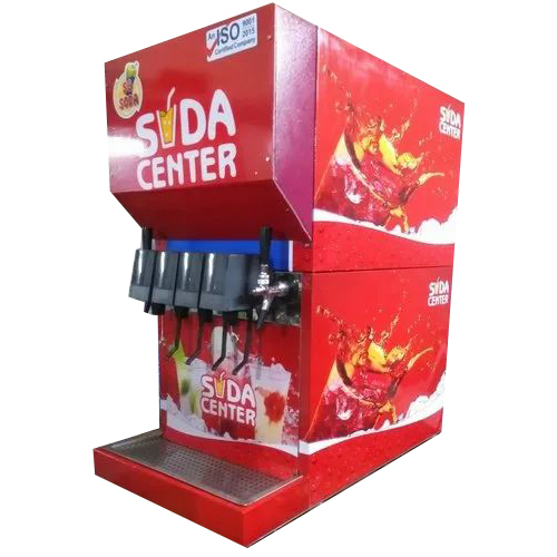 6 Nozzle Soda Dispenser Machine