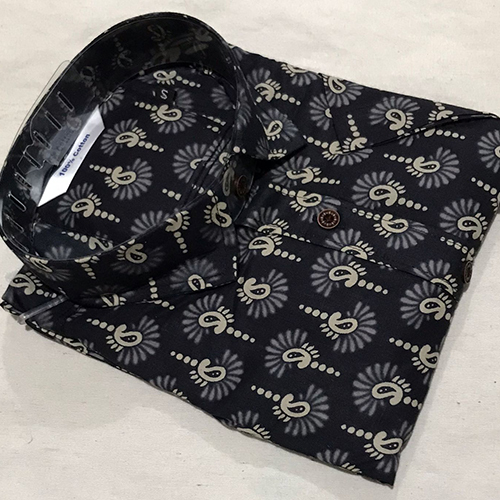 Trendy Printed Half Sleeve Shirt