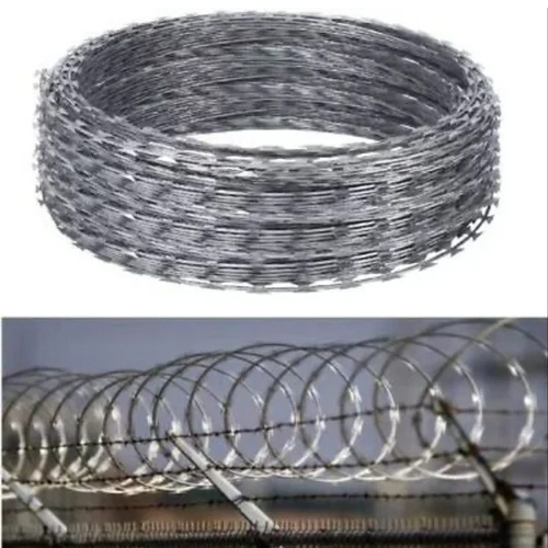 12 X 12Mm Gauge Gi Barbed Wire For Fencing - Color: Silver