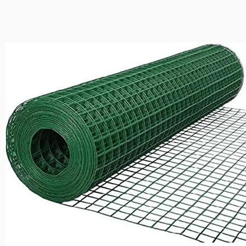 Green Pvc Coated Welded Wire Mesh - Dimensions: 2X2  (Mesh Size) Inch (In)