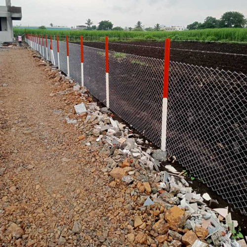 Angle Changing Net Barbad Wire Compound Work