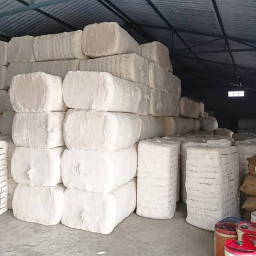 White Cotton Bale - Cultivation Type: Organic