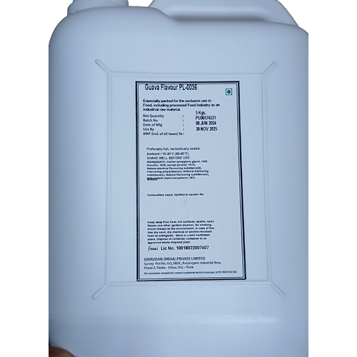 Guava Flavouring Agent - Physical Form: Liquid