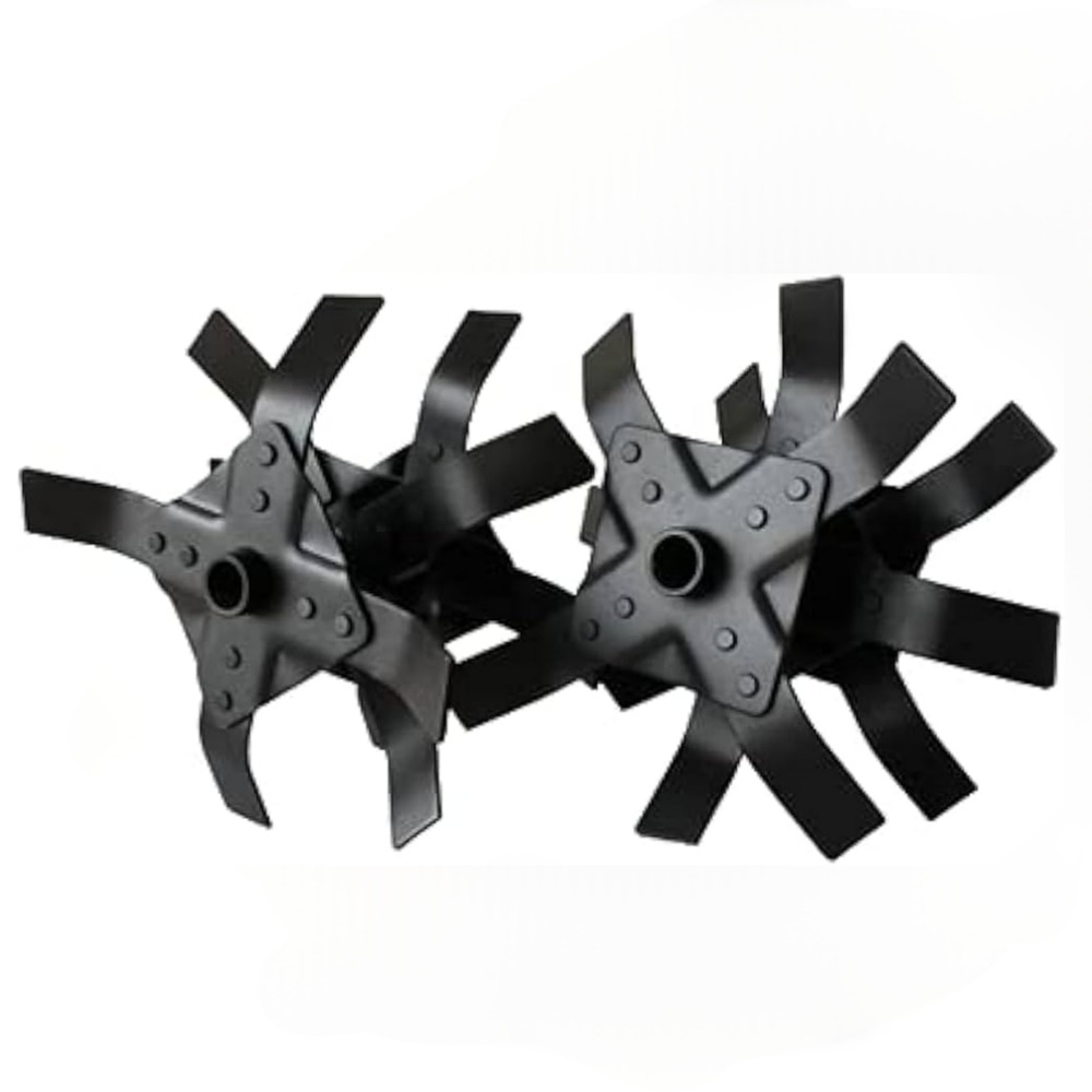 BAT0137 Tiller Blade Set Replacement for Brush Cutters, Trimmers, Strimmers & Lawn Mowers (35CC-72CC Models)