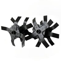 Bat0137 Tiller Blade Set Replacement For Brush Cutters, Trimmers, Strimmers & Lawn Mowers (35cc-72cc Models) - Capacity: 100 Pcs/hr