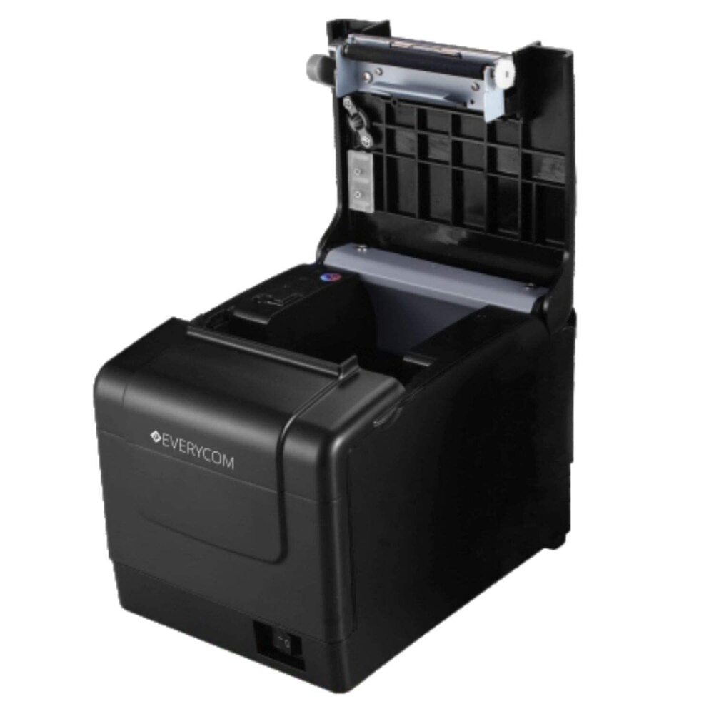 Ec901 Thermal Receipt Printer - 58mm Max Paper Size, 18x13x10 Cm Compact Design, Lightweight 800-900g, High-quality Barcode Printing