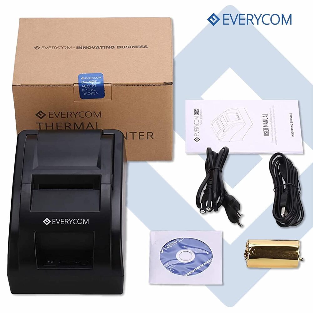 Ec58 Thermal Receipt Printer - Max Paper Size: 58mm
