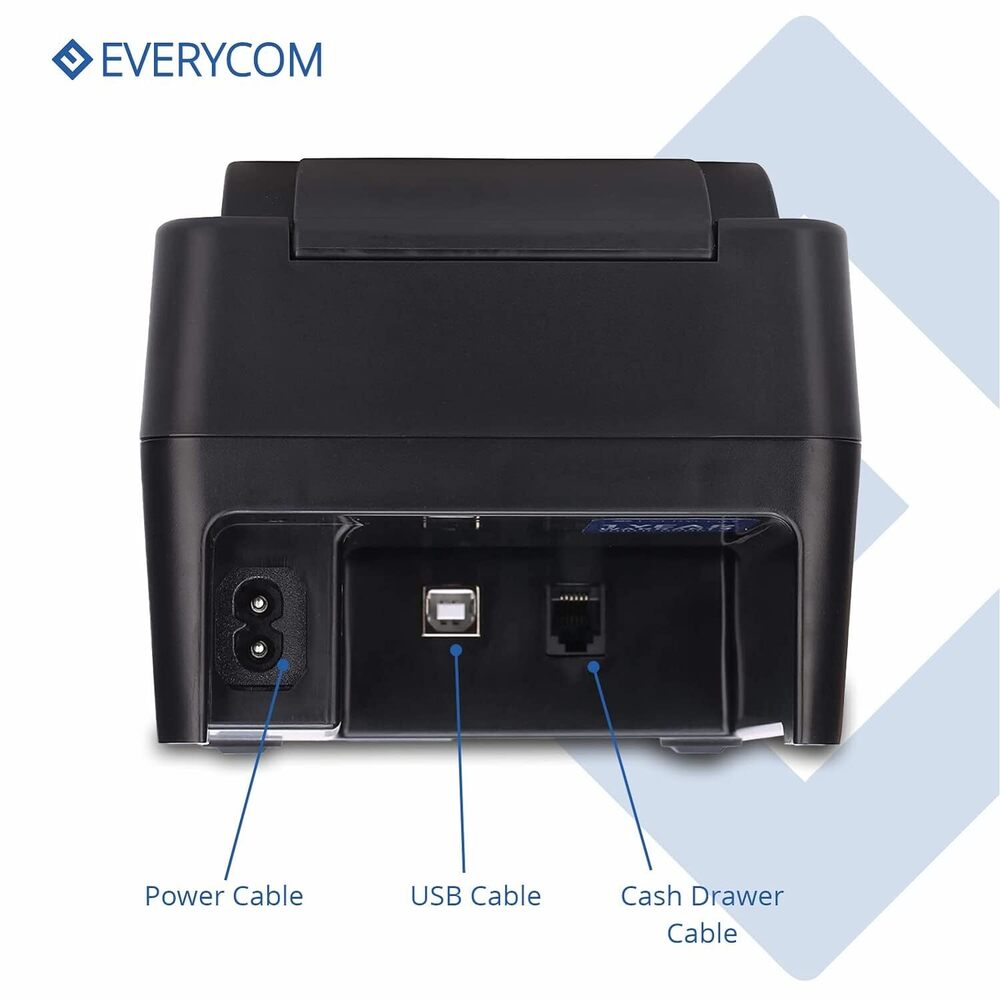 Ec58 Thermal Receipt Printer - Max Paper Size: 58mm