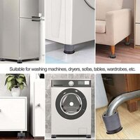 Round Washing Machine Support Pads