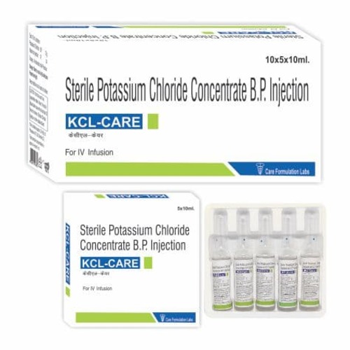 Potassium Chloride BP 1.5g. Inection