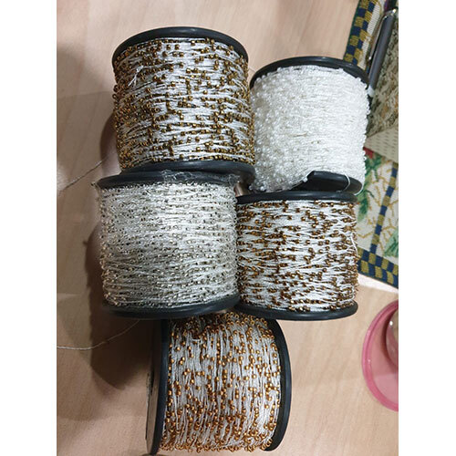 Beads Yarn - Color: White