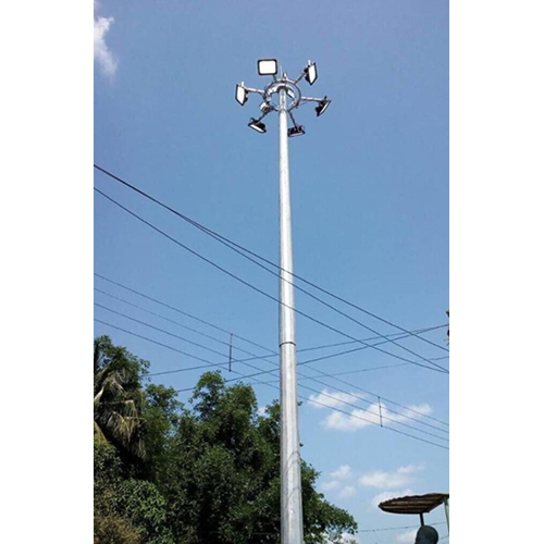 High Mast Lighting Pole - Light Source: Electric