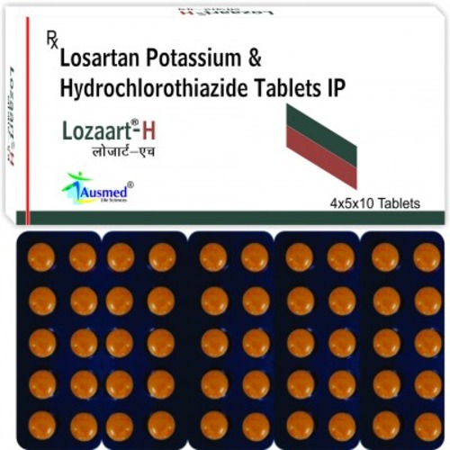 Losartan Potassium IP 50 mg Hydrochloride IP 12.5 mg