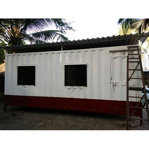 Rectangular Steel Portable Office Cabin