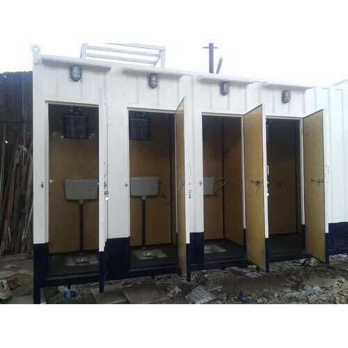 Ms Portable Toilets Multi User - Color: Black & White