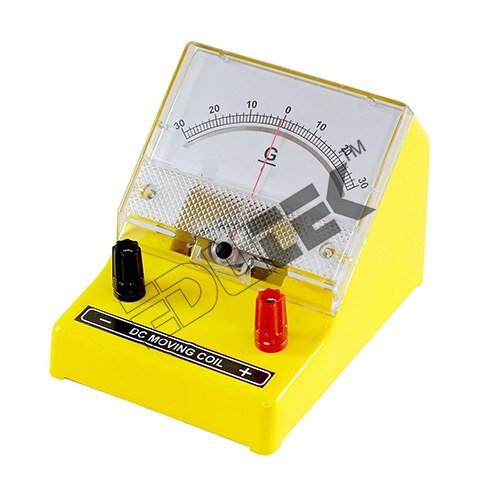 GALVANOMETER 30-0-30 DIVISION  SENSITIVITY OF 20A/DIVISION