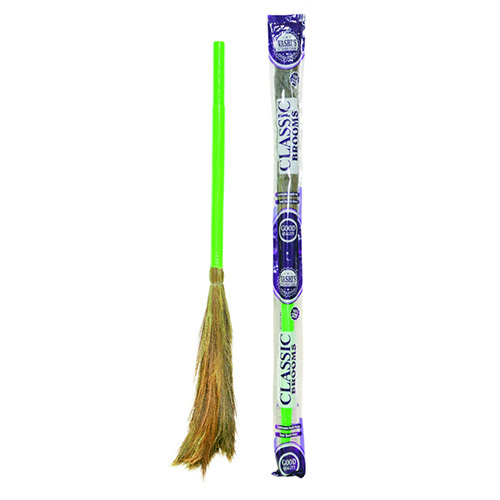Classic Soft Broom - Color: Green