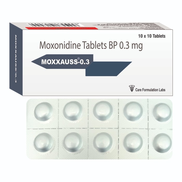 Moxonidine BP 0.3 mg