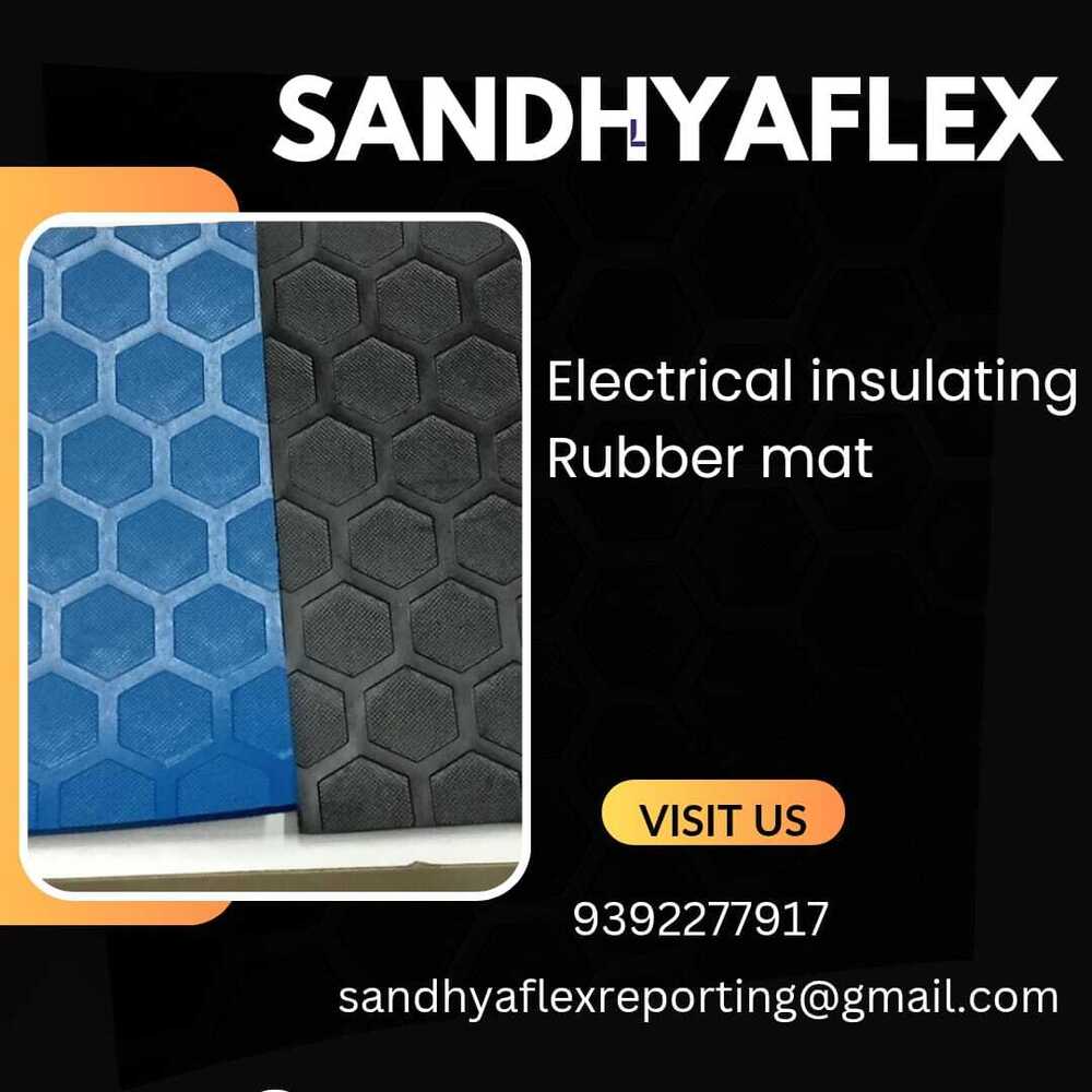 Electrical Insulating Mat 3mm - Color: Black