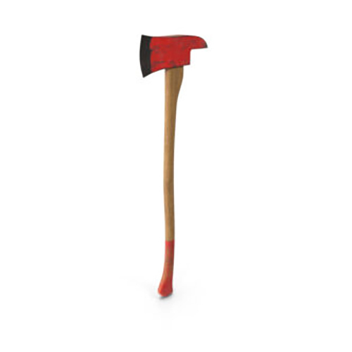 Fire Axe - Color: Red