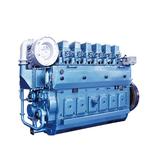 2 Stroke Marine Engine - Color: Blue