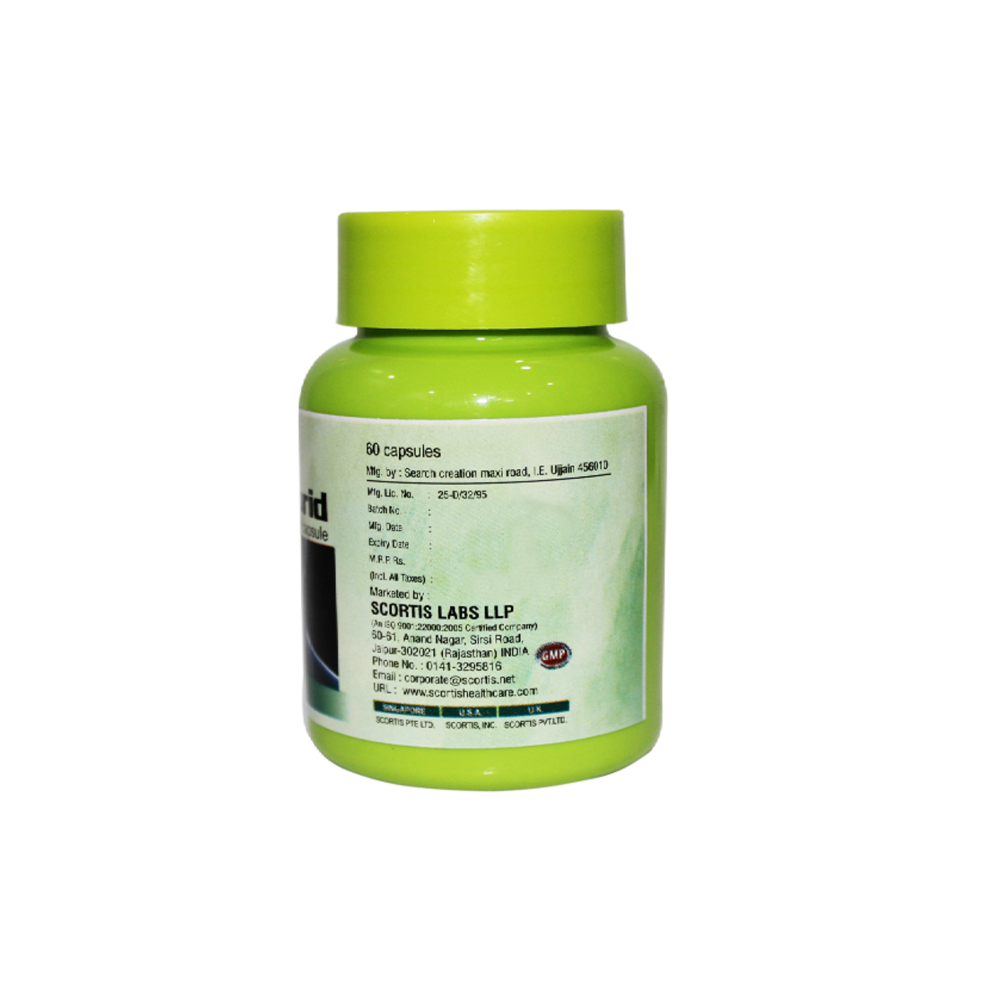 Sh Thyroid Capsules - 350mg Kachnar Guggulu, 75mg Gandamalakandan Ras, 25mg Ras Manikya, 15mg Nag Bhasma, 10mg Yashad Bhasma | Ayurvedic Support For Thyroid Health, Suitable For All Ages, Herbal Formulation For Optimal Function, Easy Dosage Instructions