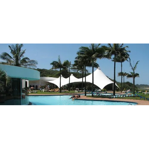 Resort Tensile Structure - Color: As Per Requirement