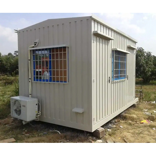 Portable Office Container Cabin - Color: Gray