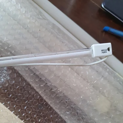 White coated NUMEN-IR Heater