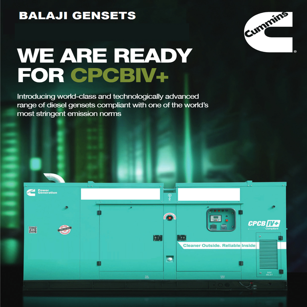500 Kva Cummins Diesel Generator And Dg Set - Color: Green