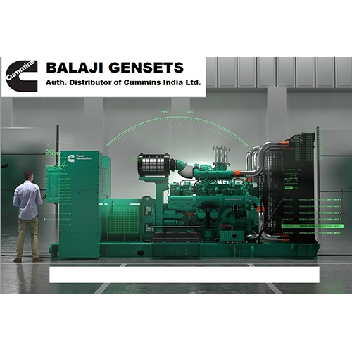 1010 Kva Cummins Diesel Generator And Dg Set - Color: Green