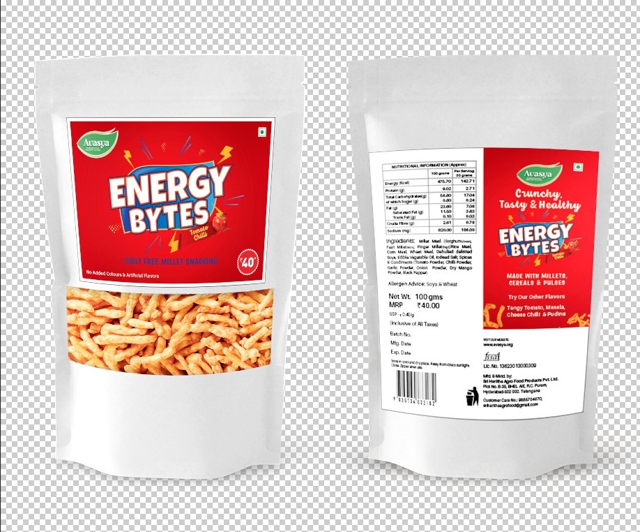 Energy bytes Tomato chilli