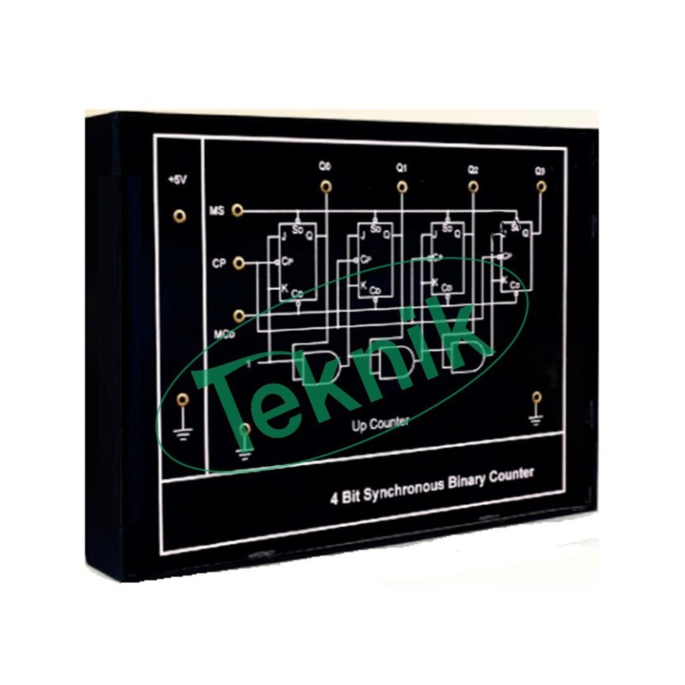 4bit Synchronous Binary Counter (Up Counter) - 4-bit, Synchronous Operation, Binary Up Counter