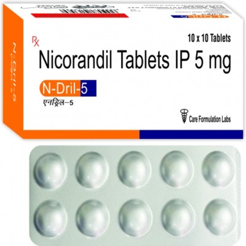 Nicorandil Ip 5 Mg - Drug Type: General Medicines
