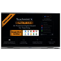 Teachmint 75 Interactive Flat Panel - Assembly: Wall-mounted Or Floor Stand