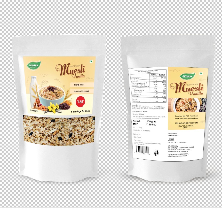 Muesli Vanila - Shelf Life: 9 Months