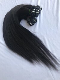 Temple Remy Straight Human Hair Extension