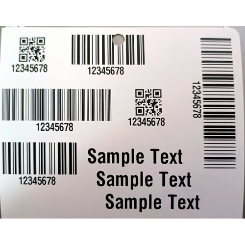 Non Tearable Tags Synthetic Paper - Color: White